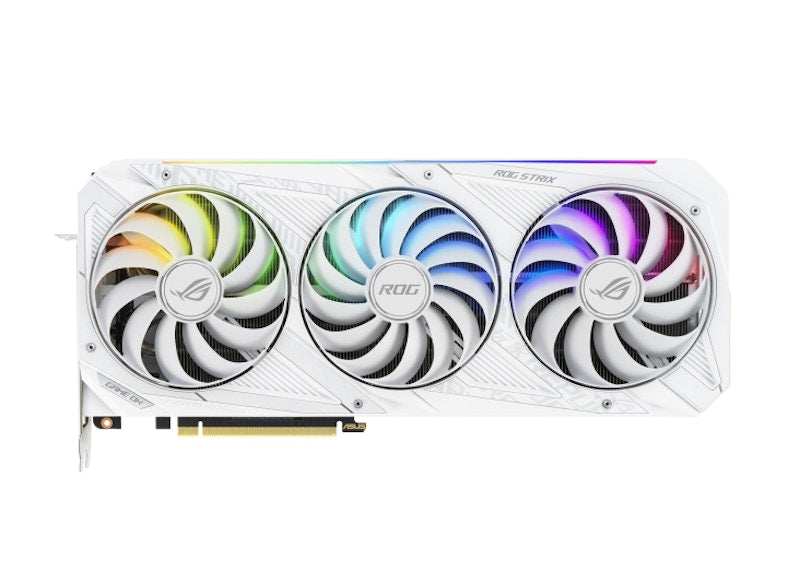 NVIDIA ASUS ROG STRIX GeForce RTX 3070 OC 8G Graphics Card (ROG-STRIX-RTX3070-O8G-WHITE)
