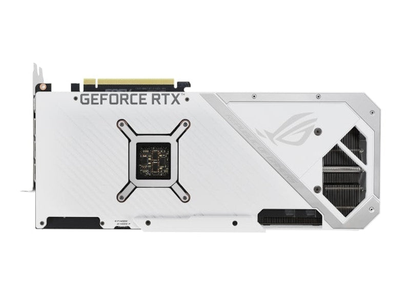 NVIDIA ASUS ROG Strix GeForce RTX 3070 V2 8GB OC LHR Graphics Card (ROG-STRIX-RTX3070-O8G-WHITE-V2) White Edition