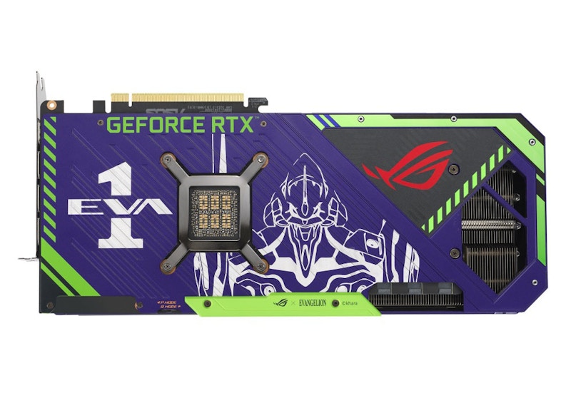 NVIDIA ASUS ROG Strix GeForce RTX 3080 12G OC Evangelion Edition Graphics Card rog-strix-rtx3080-o12g-eva