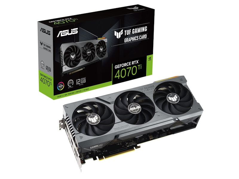 NVIDIA ASUS TUF Gaming GeForce RTX 4070 Ti 12G Graphics Card TUF-RTX4070TI-12G-GAMING