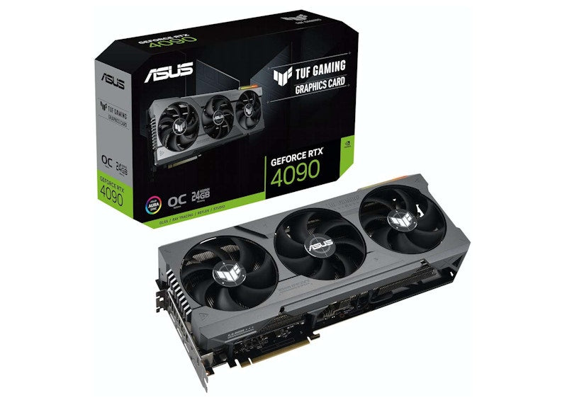 NVIDIA ASUS TUF Gaming GeForce RTX 4090 24G OC Graphics Card 90YV0IE0-M0NA00 / 90YV0IE0-M0AA00