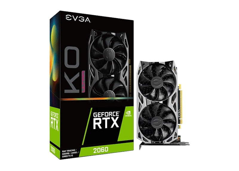 NVIDIA EVGA GeForce RTX 2060 KR Ultra GAMING 6G Graphics Card (06G-P4-2068-KR)