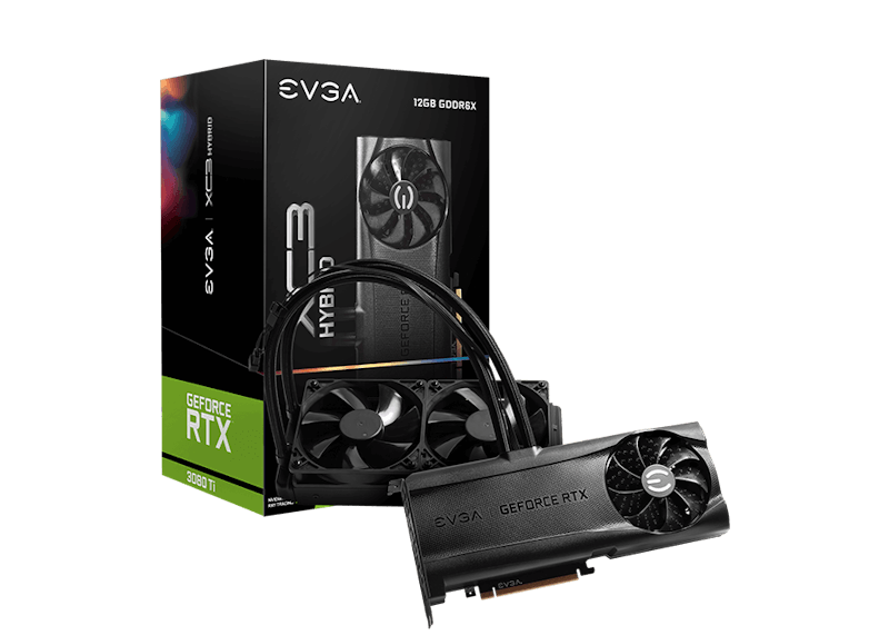 NVIDIA EVGA GeForce RTX 3080 Ti XC3 ULTRA HYBRID 12G Graphics Card (12G-P5-3958-KR)