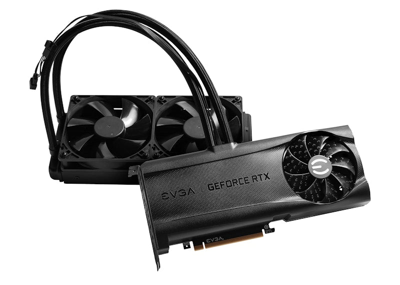 NVIDIA EVGA GeForce RTX 3080 XC3 ULTRA HYBRID GAMING 10G Graphics Card (10G-P5-3888-KR)