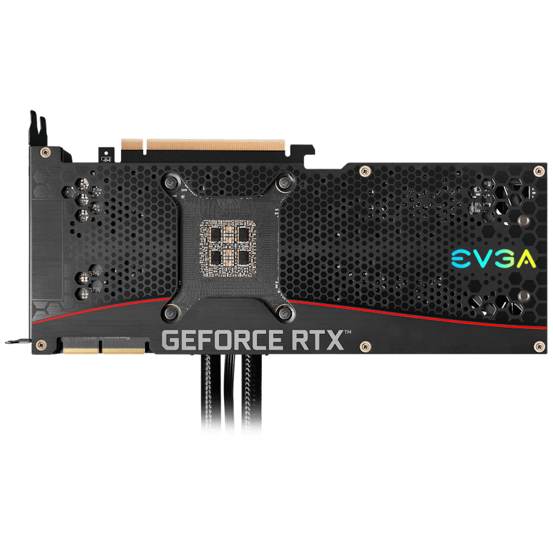 NVIDIA EVGA GeForce RTX 3090 XC3 ULTRA HYBRID Water Cooling Metal Backplate Graphic Card (24G-P5-3978-KR)