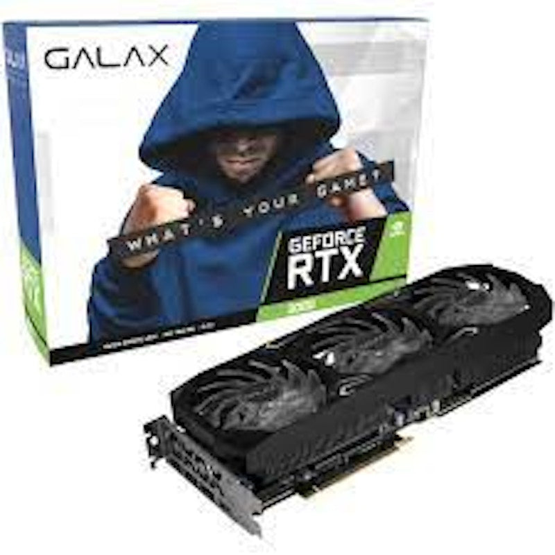 NVIDIA GALAX GeForce RTX 3080 SH 10G OC LHR Graphics Card (38NWM3MD99RG)