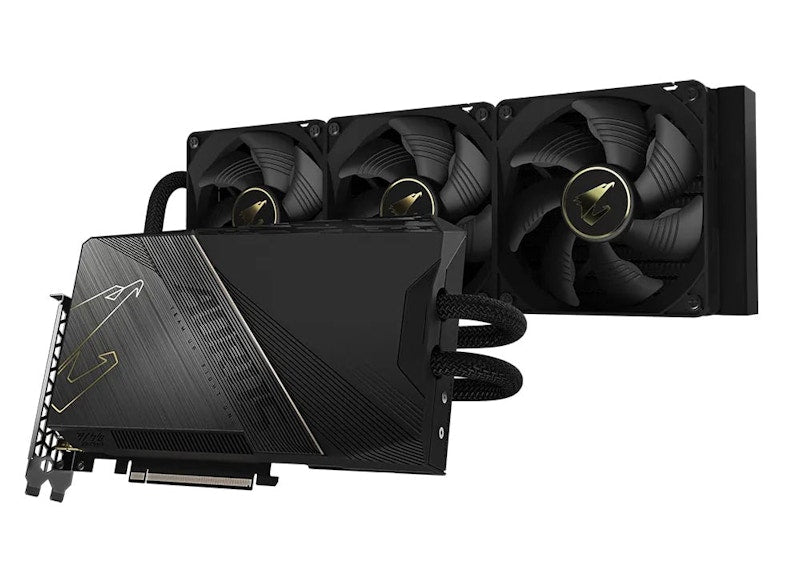 NVIDIA GIGABYTE AORUS GeForce RTX 3090 Ti XTREME WATERFORCE 24G Graphics Card GV-N309TAORUSX W-24GD