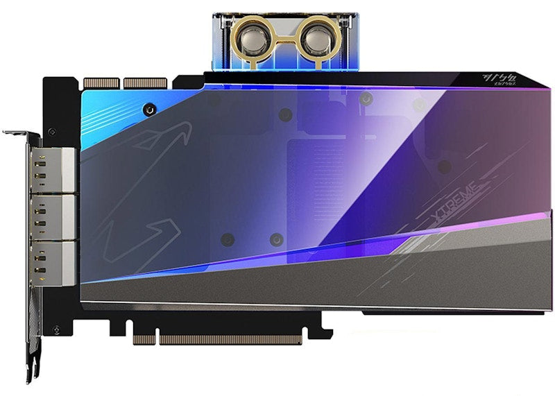 NVIDIA GIGABYTE AORUS GeForce RTX 3090 XTREME WATERFORCE Graphics Card (GV-N3090AORUSX WB-24GD)