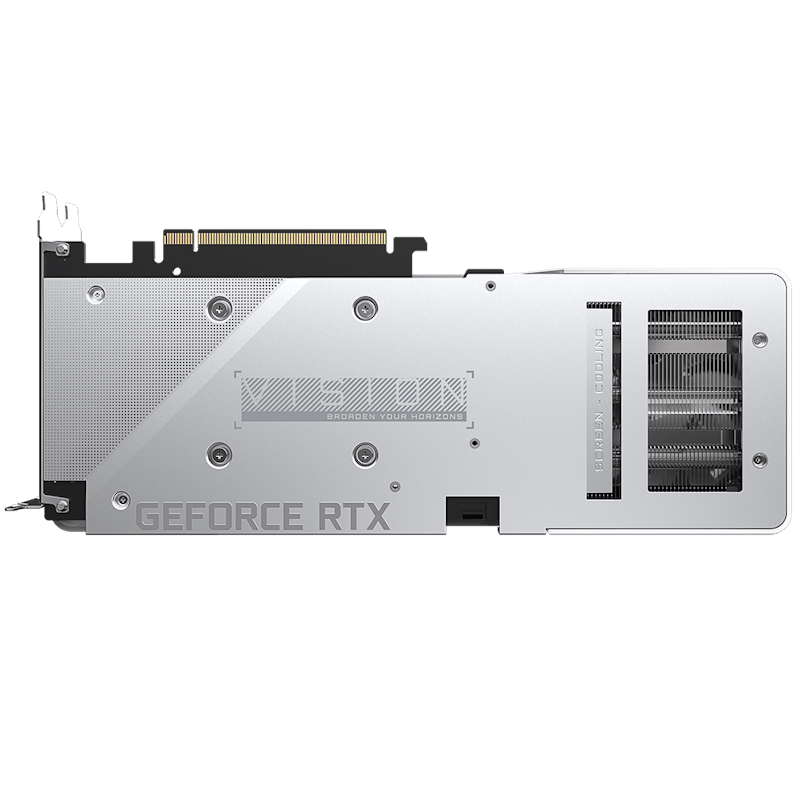 NVIDIA GIGABYTE GeForce RTX 3060 VISION (rev. 2.0) 12G OC LHR Graphics Card (GV-N3060VISION OC-12GD Rev2)