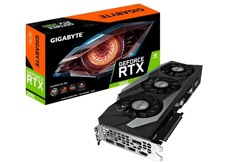 NVIDIA GIGABYTE GeForce RTX 3080 GAMING 12G OC Graphics Card (GV-N3080GAMING OC-12GD)