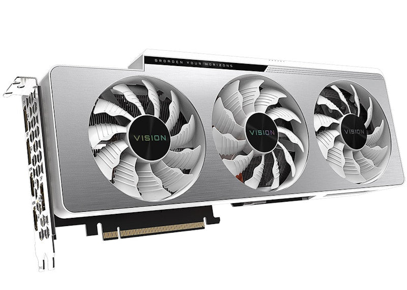 NVIDIA GIGABYTE GeForce RTX 3090 VISION OC 24G Graphics Card (GV-N3090VISION OC-24GD)