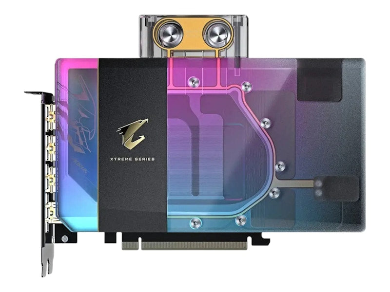NVIDIA GIGABYTE GeForce RTX 5080 XTREME WATERFORCE WB GDDR7 16G Graphics Card GV-N5080AORUSX WB-16GD Black