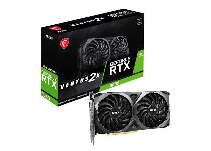 NVIDIA MSI GeForce RTX 3050 VENTUS 2X 8G Graphics Card