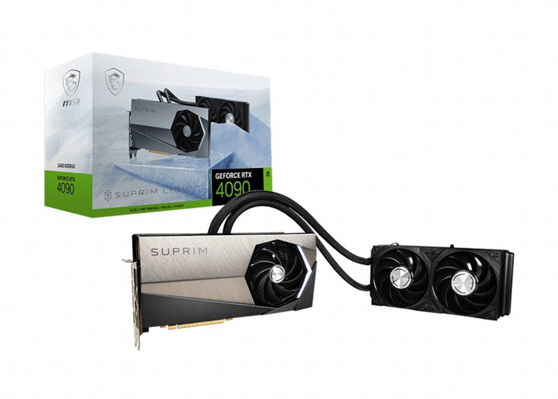 NVIDIA MSI GeForce RTX 4090 SUPRIM LIQUID 24G Graphics Card