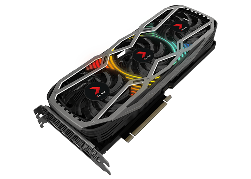 NVIDIA PNY GeForce RTX 3080 10GB XLR8 Gaming EPIC-X RGB Graphics Card (VCG308010TFXPPB)