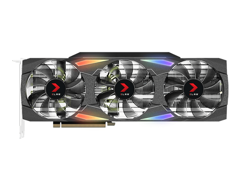 NVIDIA PNY GeForce RTX 3080 Gaming Uprising Epic-X RBG Gaming Graphics Card (VCG308010TFXMPB)