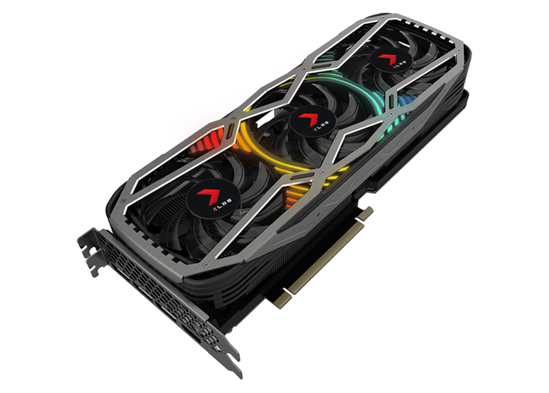 NVIDIA PNY GeForce RTX 3090 Gaming Revel Epic-X RBG Gaming Graphics Card (VCG309024TFXPPB)