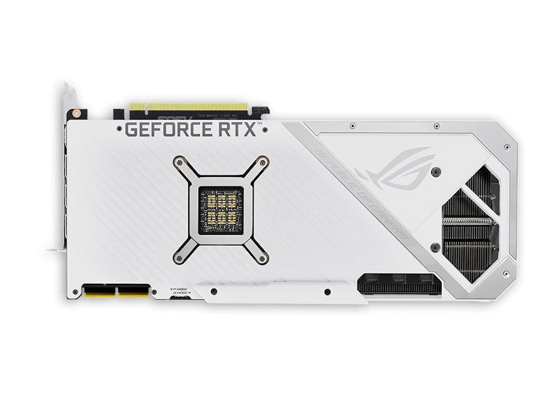 NVIDIA ASUS ROG Strix GAMING GeForce RTX 3090 24G OC Graphics Card (ROG-STRIX-RTX3090-O24G-WHITE) White