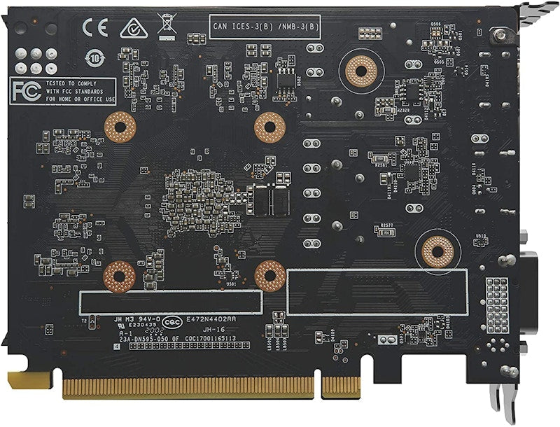 NVIDIA ZOTAC GAMING GeForce GTX 1650 OC 4G Graphics Card (ZT-T16520F-10L)