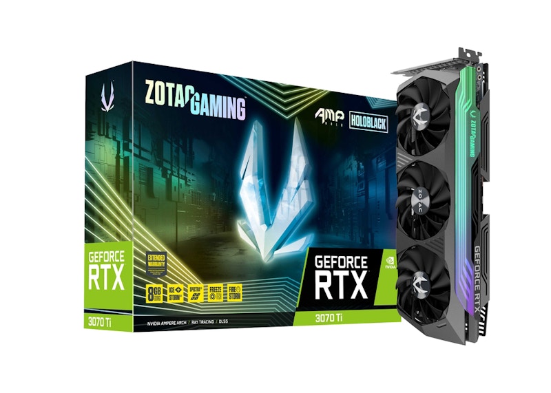 NVIDIA ZOTAC GAMING GeForce RTX 3070 Ti AMP Holo (ZT-A30710F-10P)