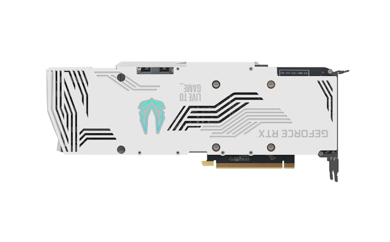 NVIDIA ZOTAC GAMING GeForce RTX 3080 Trinity 10G OC LHR Graphics Card (ZT-A30800K-10PLHR) White Edition