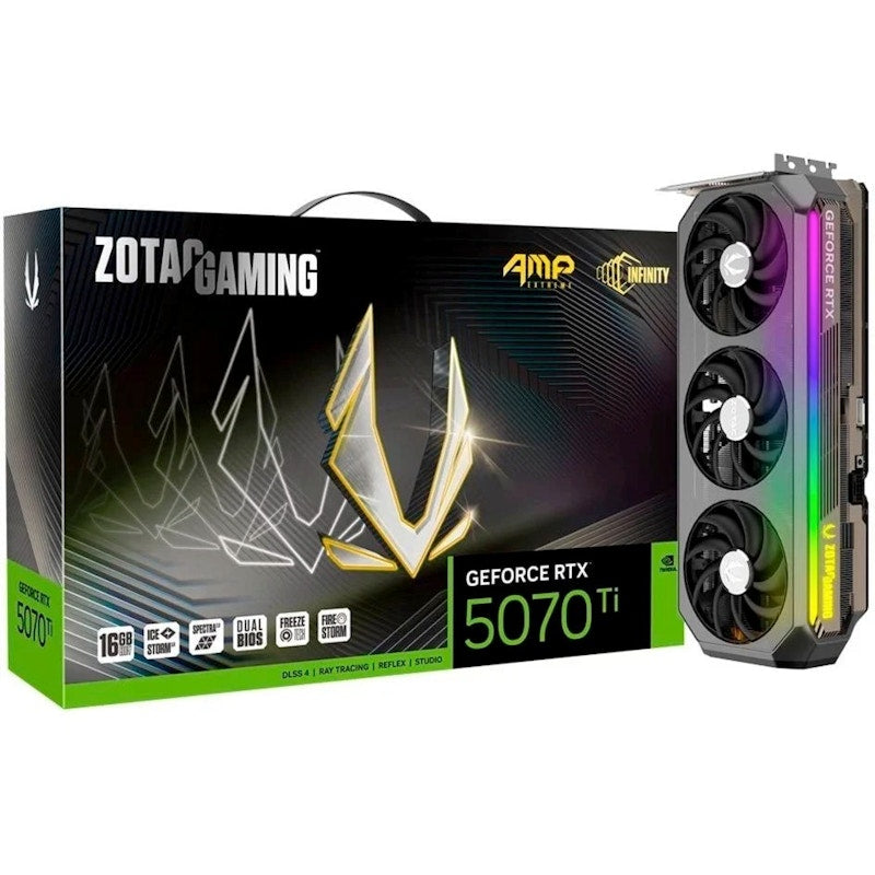 NVIDIA ZOTAC GeForce RTX 5070 Ti AMP Extreme INFINITY ZT-B50710B-10P