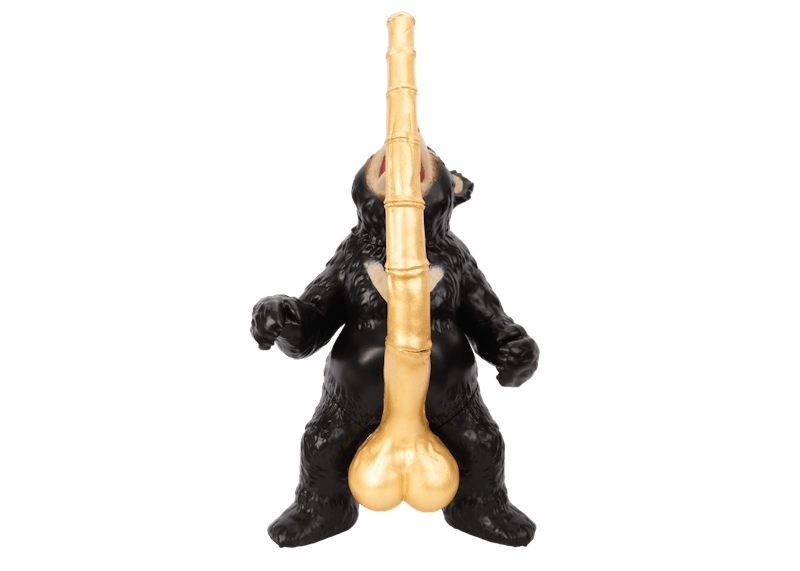 Naughty Brain Mighty Jaxx Beary Efficient Bear (Golden Sun) Figure