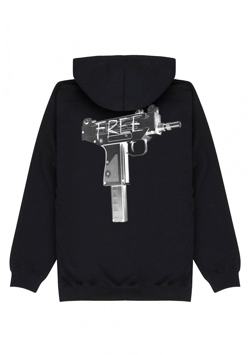 Nav Free Uzi Hoodie Black