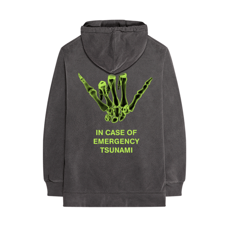 Nav Tsunami Boys Vintage Pullover Hood Black