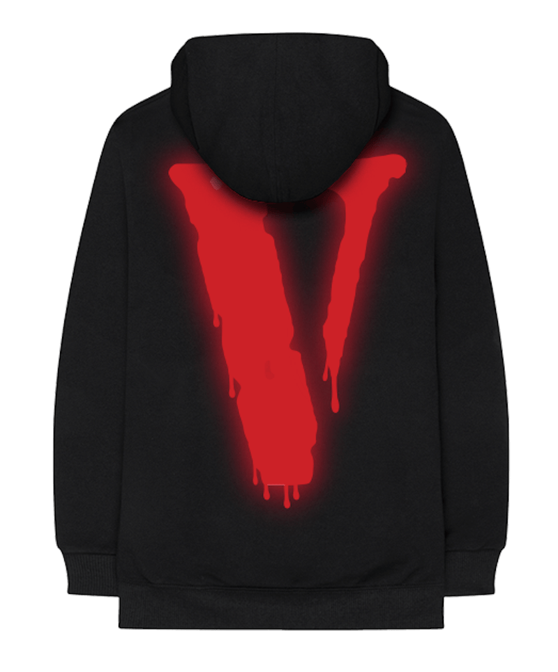 Nav x Vlone Drip Pullover Hoodie Black