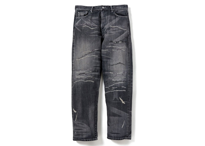 Neighborhood Savage Denim DP Basic Pants Black