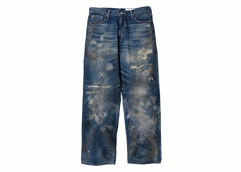 Neighborhood Savage Denim DP Wide Pant Indigo