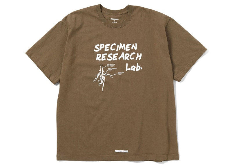 Neighborhood Specimen Research Lab Tee Olive Drab