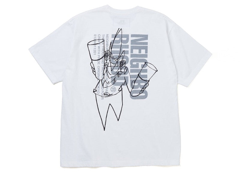 Neighborhood x Futura Laboratories FL-007 Tee White
