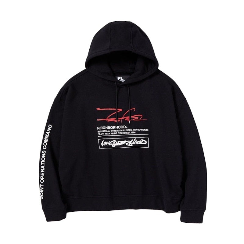 Neighborhood x Futura Laboratories Hoodie Black