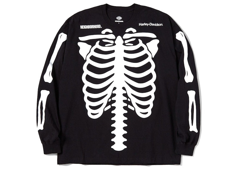 Neighborhood x Harley Davidson L/S Crewneck Black