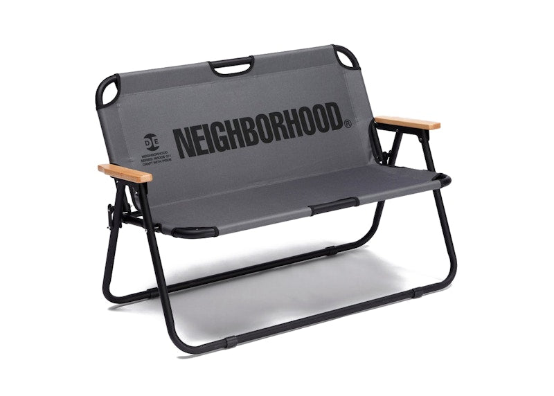 Neighborhood x Output Life Folding Sofa Chair Black/Grey