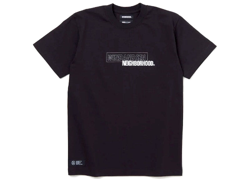 Neighborhood x Wind and Sea #1 T-Shirt Black