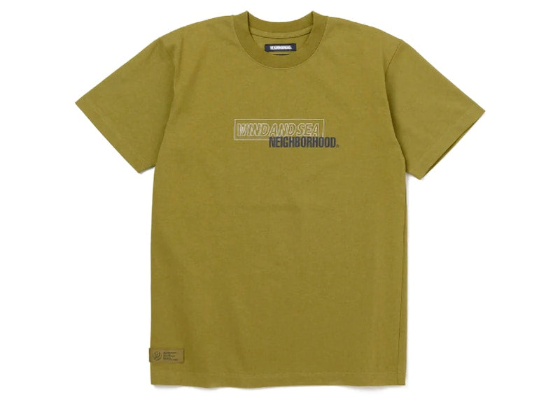Neighborhood x Wind and Sea #1 T-Shirt Olive Drab