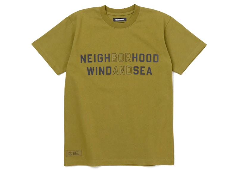 Neighborhood x Wind and Sea #3 T-Shirt Olive Drab