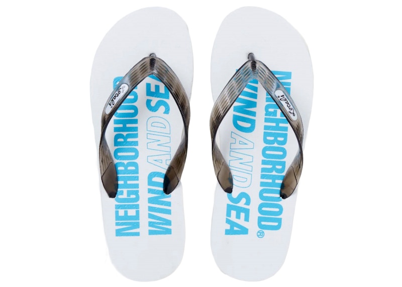Neighborhood x Wind and Sea Beach Sandal White