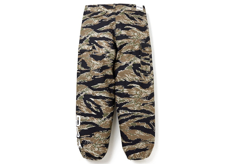 Neighborhood x Wind and Sea Camouflage Cargo Pants Olive Drab