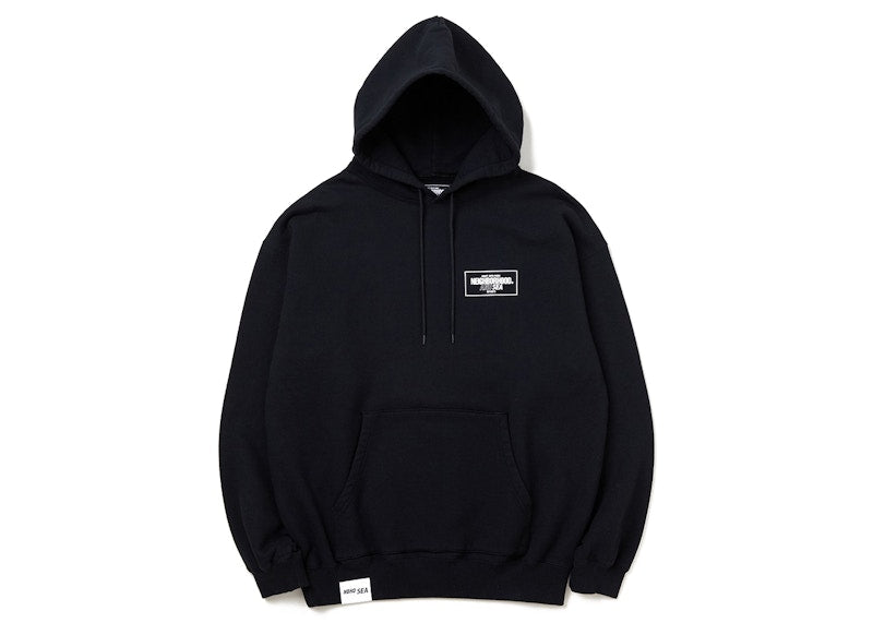 Neighborhood x Wind and Sea L/S Sweatparka Hoodie Black