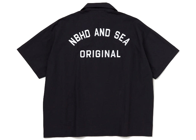 Neighborhood x Wind and Sea Work Shirt Black