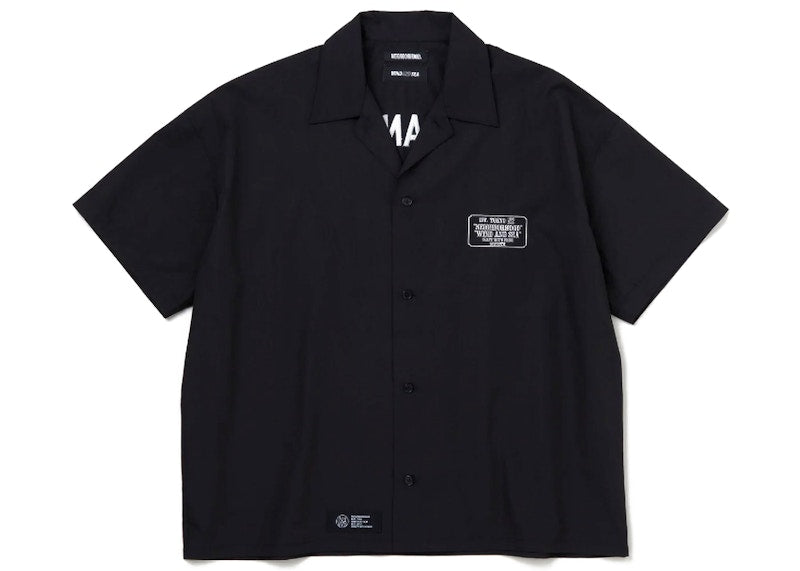 Neighborhood x Wind and Sea Work Shirt Black