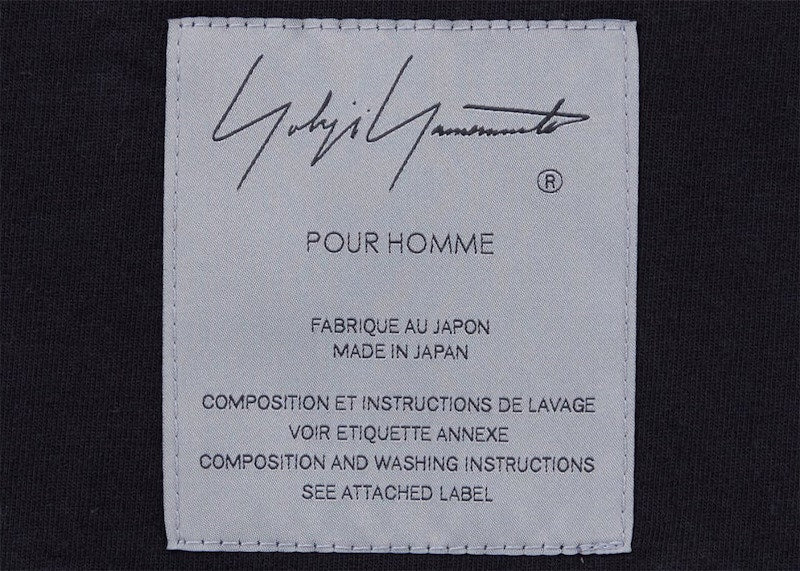 Neighborhood x Yohji Yamamoto L/S T-Shirt Black