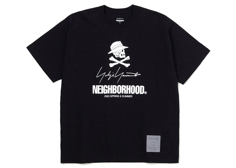 Neighborhood x Yohji Yamamoto S/S Skull T-Shirt Black