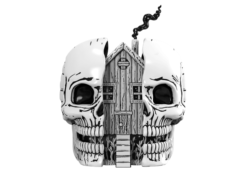 Neomiei Mighty Jaxx Skull House Figure