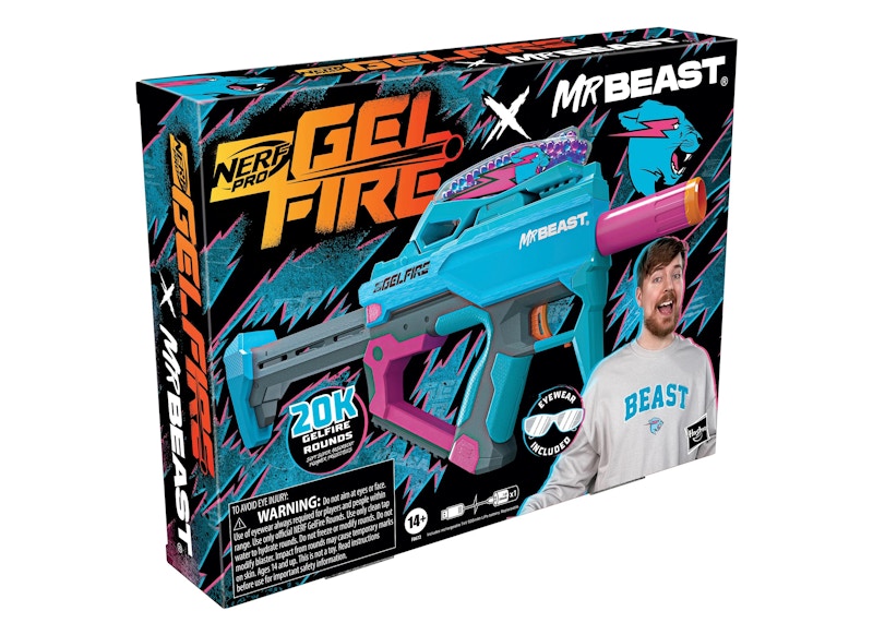 NERF Pro Gelfire x Mr Beast Blaster