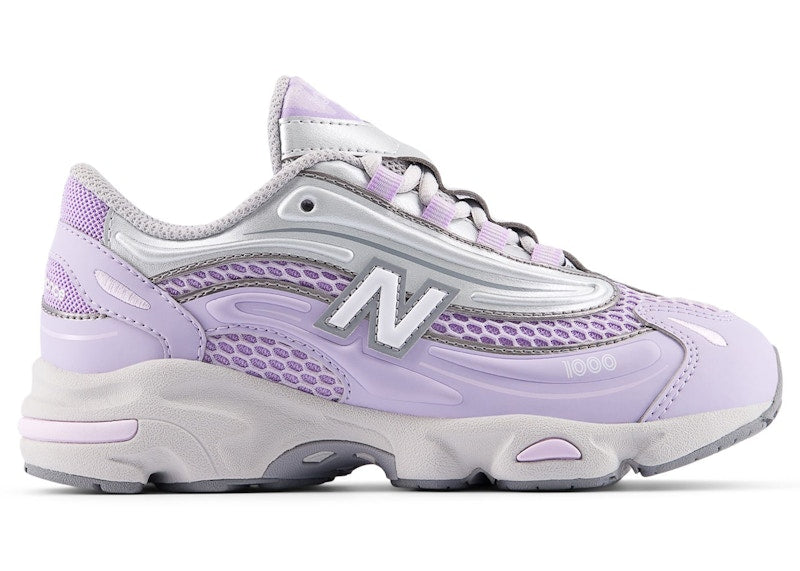 New Balance 1000 Bright Lavender Light Silver Metallic (PS)